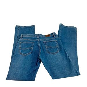 Lee Women’s Blue Denim Bootcut Jeans, Size 6